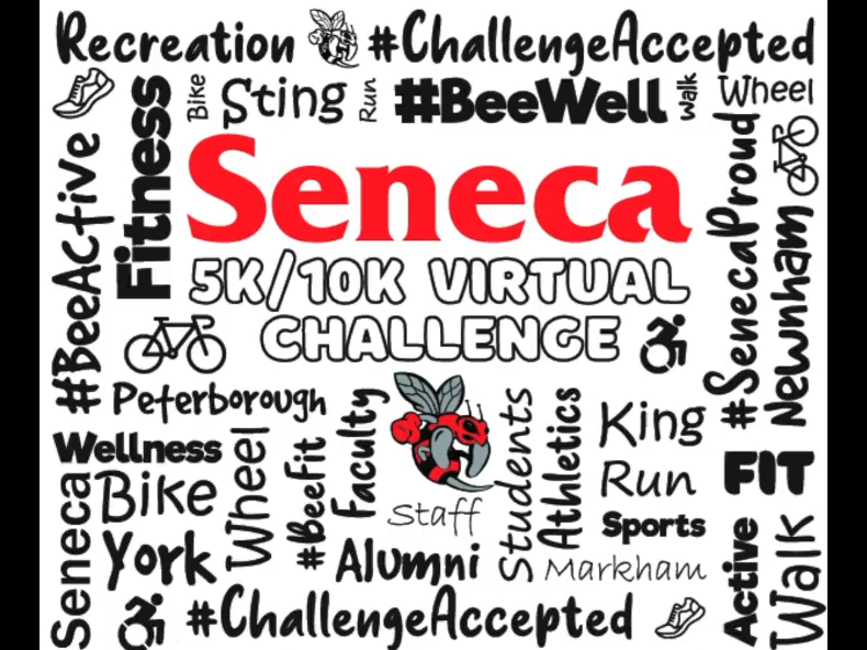The 5K/10K Virtual Challenge raises thousands for Seneca students
