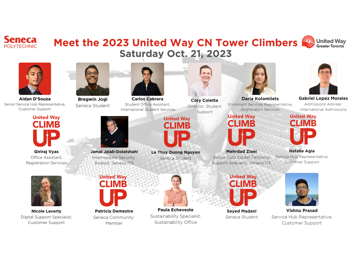Meet the 2023 CN Tower Climbers