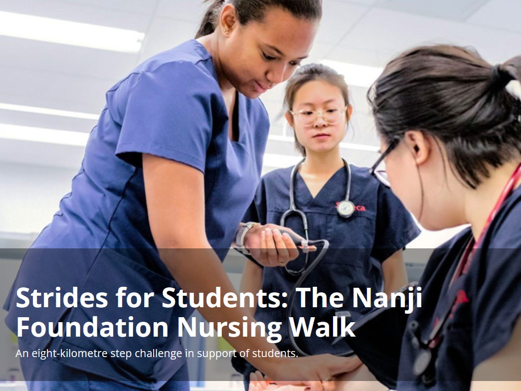 Strides for Students: The Nanji Foundation Nursing Walk