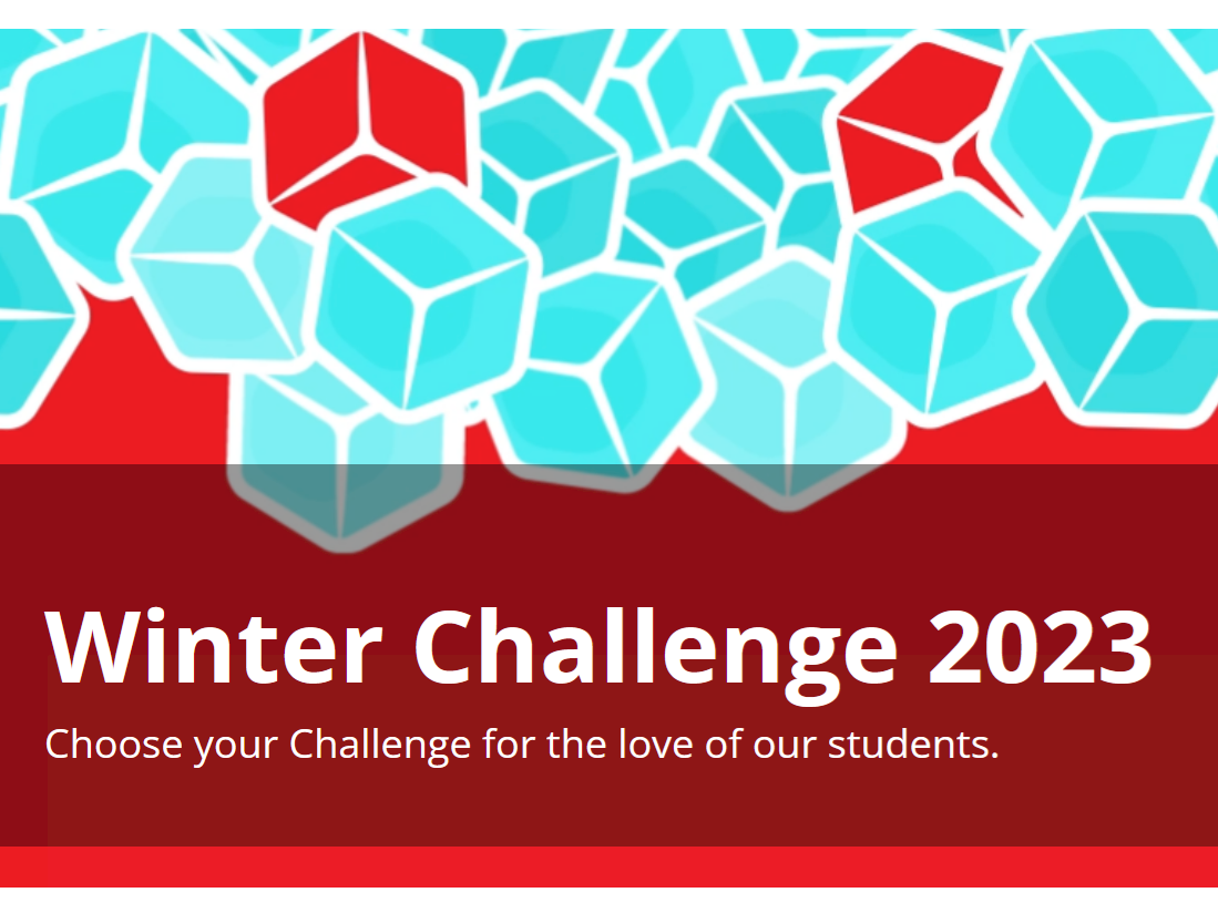 Join the Winter Challenge for Student Financial Aid