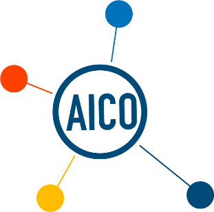 The new AICO logo