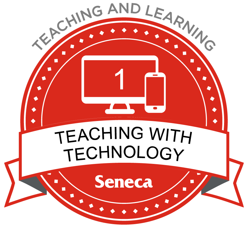The micro-credential image for the Teaching with Technology 1 course
